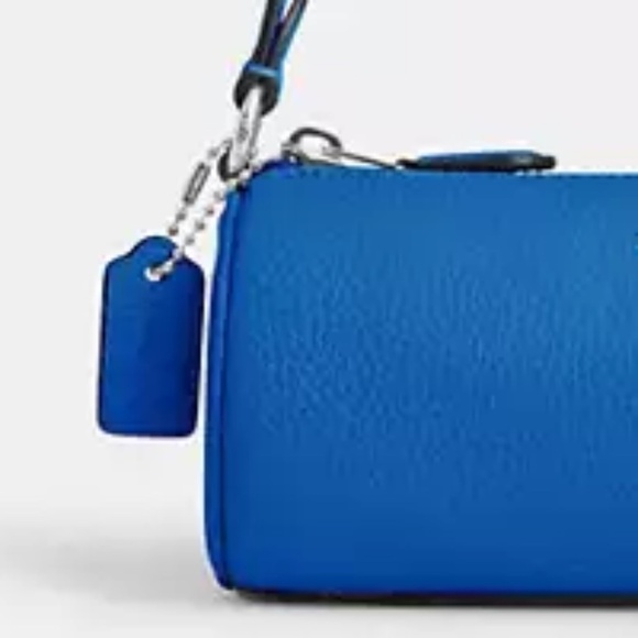 Coach Mini Barrel Bag Blue - Picture 7 of 8